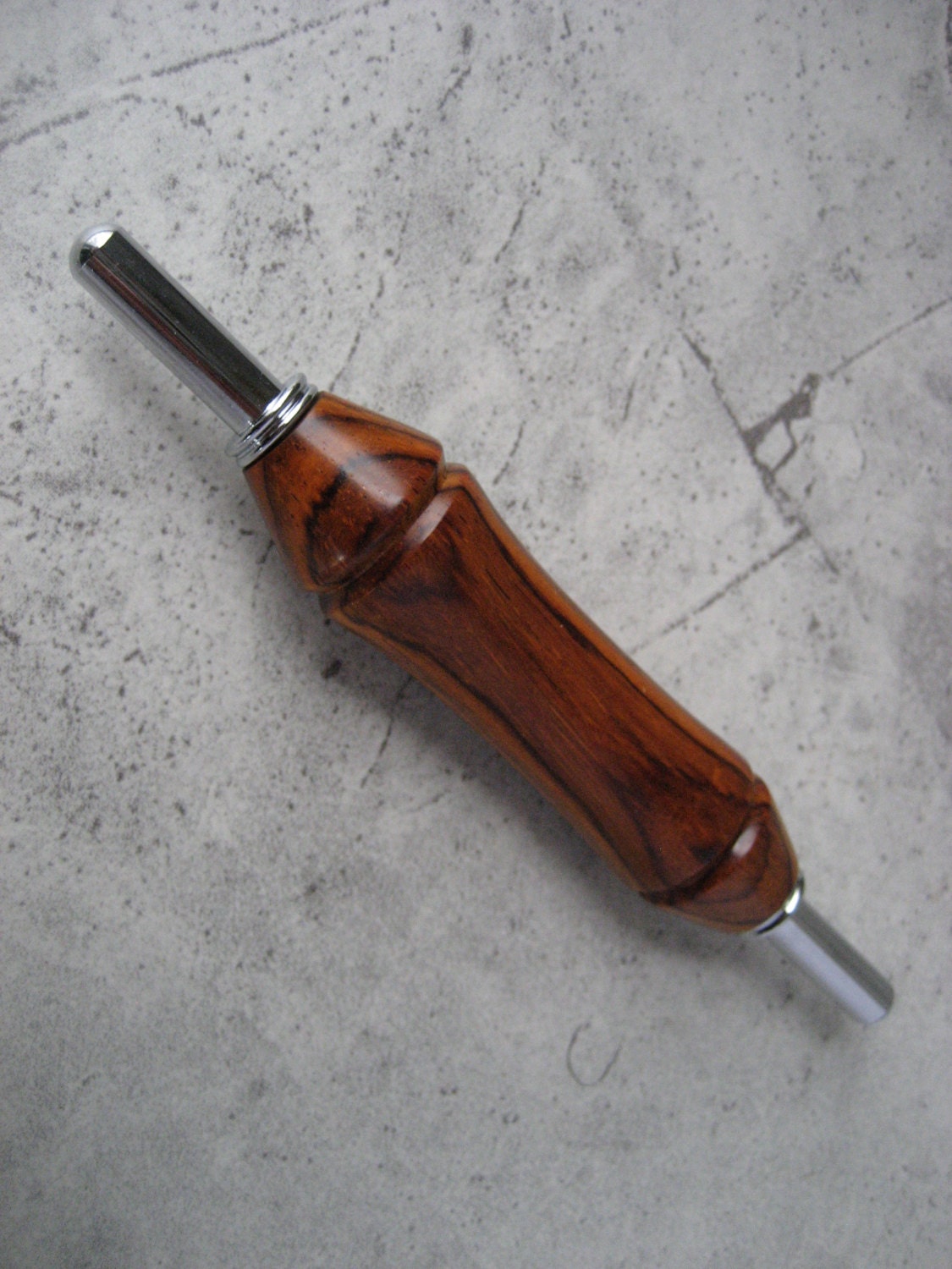 Sewing Stiletto/Seam Ripper Combo Cocobolo Chrome Plated