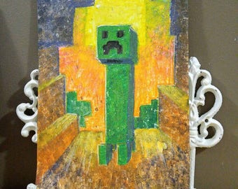 Items similar to Minecraft Creeper Dresser on Etsy