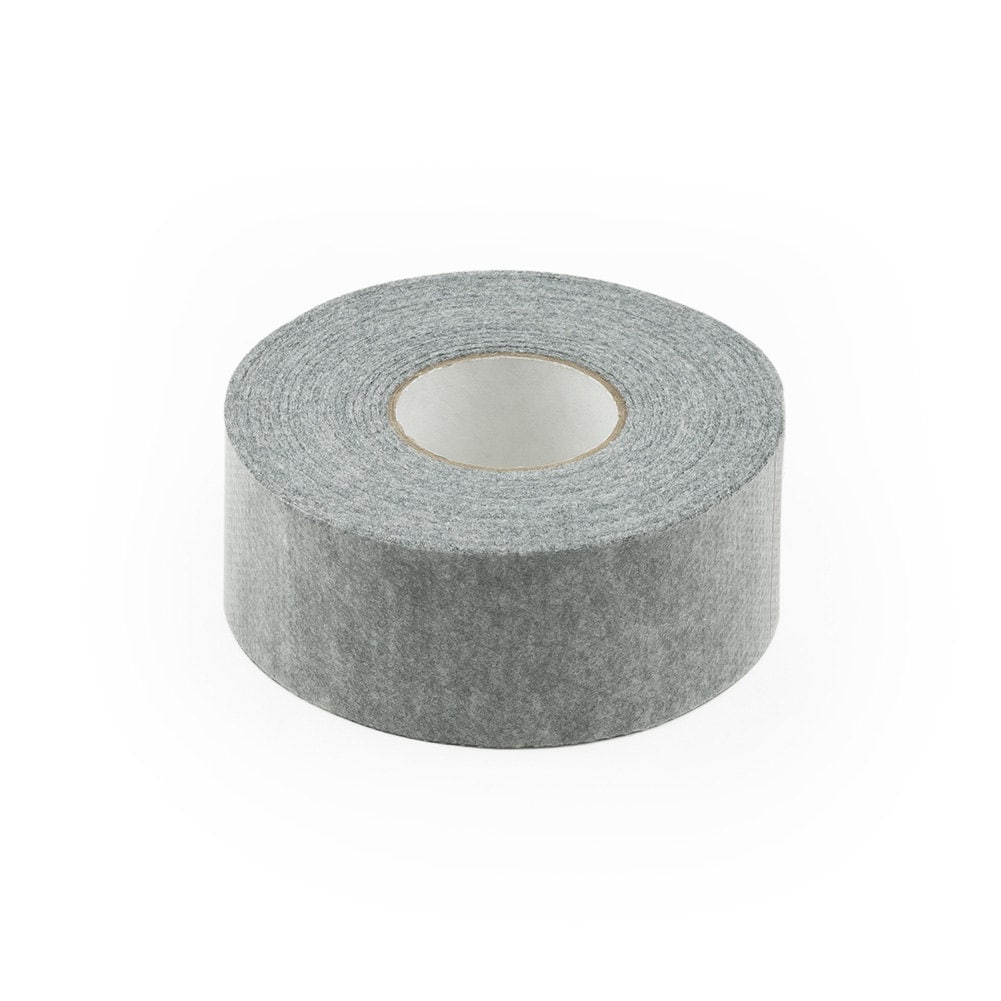 1.5" Wide Double Sided Sticky Felt Tape Gray, 12 Feet Long Rolls