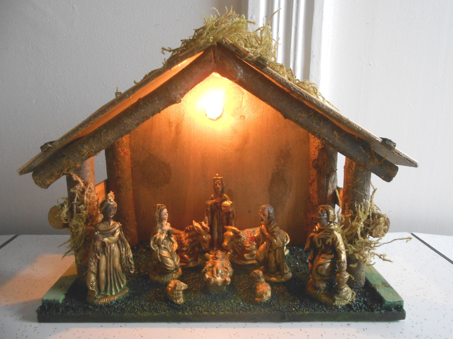 mid century lighted nativity set made in italy reved mid century lighted nativity set made in italy reved