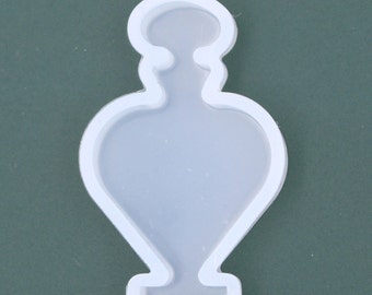 High Quality Soft Mold Clear Silicon perfume bottle For Clay / Resin / UV Resin/ Soap from Japan - Accessories/ Charm/ Fake sweets