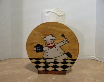 Chef theme | Etsy - Paper Towel Holder, Chef Towel Holder, Chef Kitchen, Chef Decor, Wooden  Towel Holder, Chef themed kitchen, Chef Decor, Chef kitchen decor