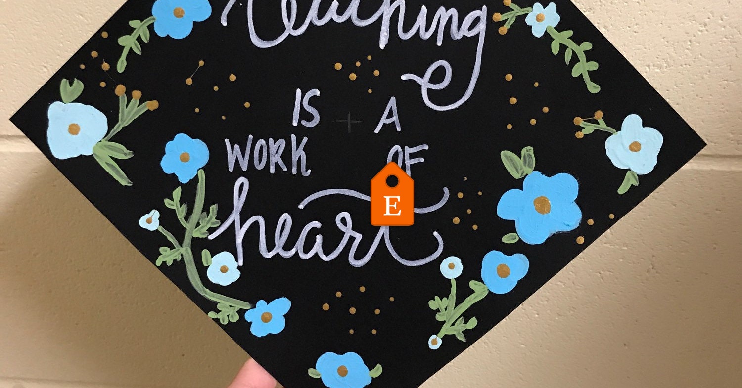 Custom graduation cap handpainted grad cap custom graduation