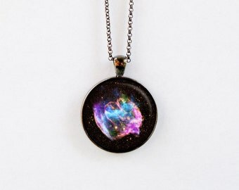 LUCKY Sparkling Supernova Necklace MOP main image 1