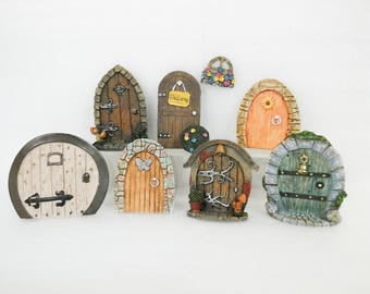 Welcome Doors For Fairy Garden or Dollhouse