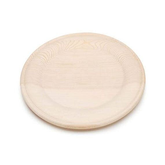 Round Wood Charger Placemats Rustic Wedding Rustic