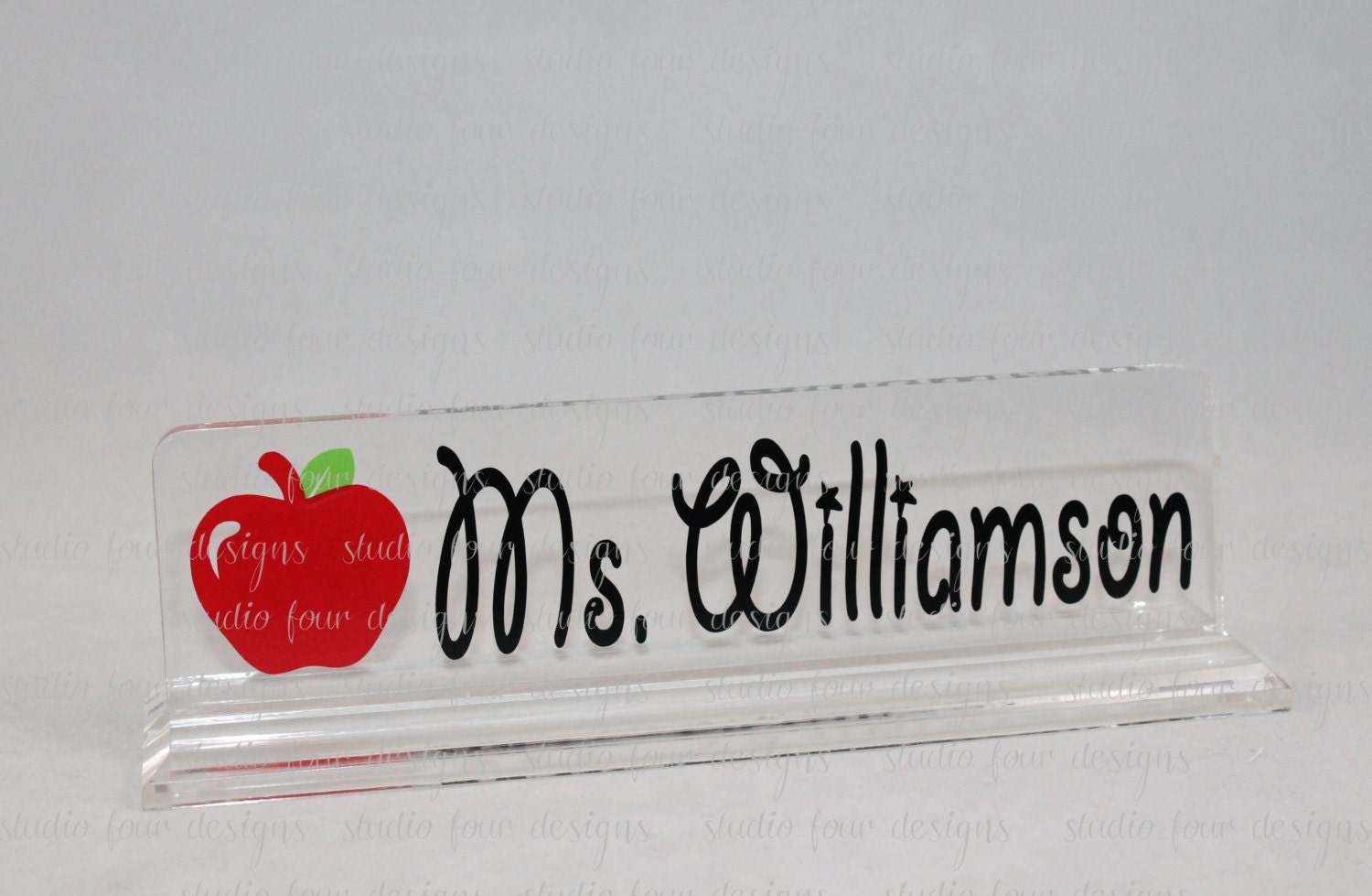 Personalized Teacher Desk Nameplate/ Office Desk Name Plate