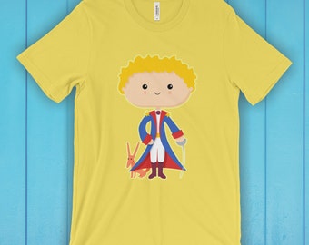 Star Prince T-Shirt, Unisex Graphic T Shirt, Women’s T Shirt, Men’s T Shirt, available in 20 colors - Fantasy T-shirt, Book T-shirt
