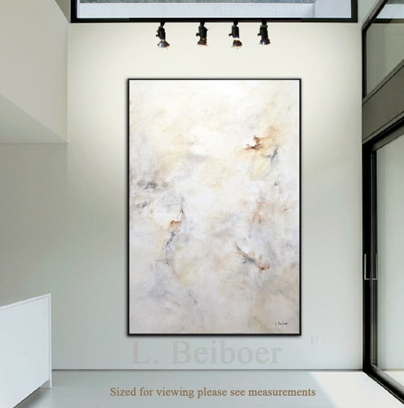 40 x 60 Large modern abstract painting contemporary canvas