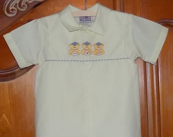 Sz. 18 mo. Yellow Baseball JonJon Set