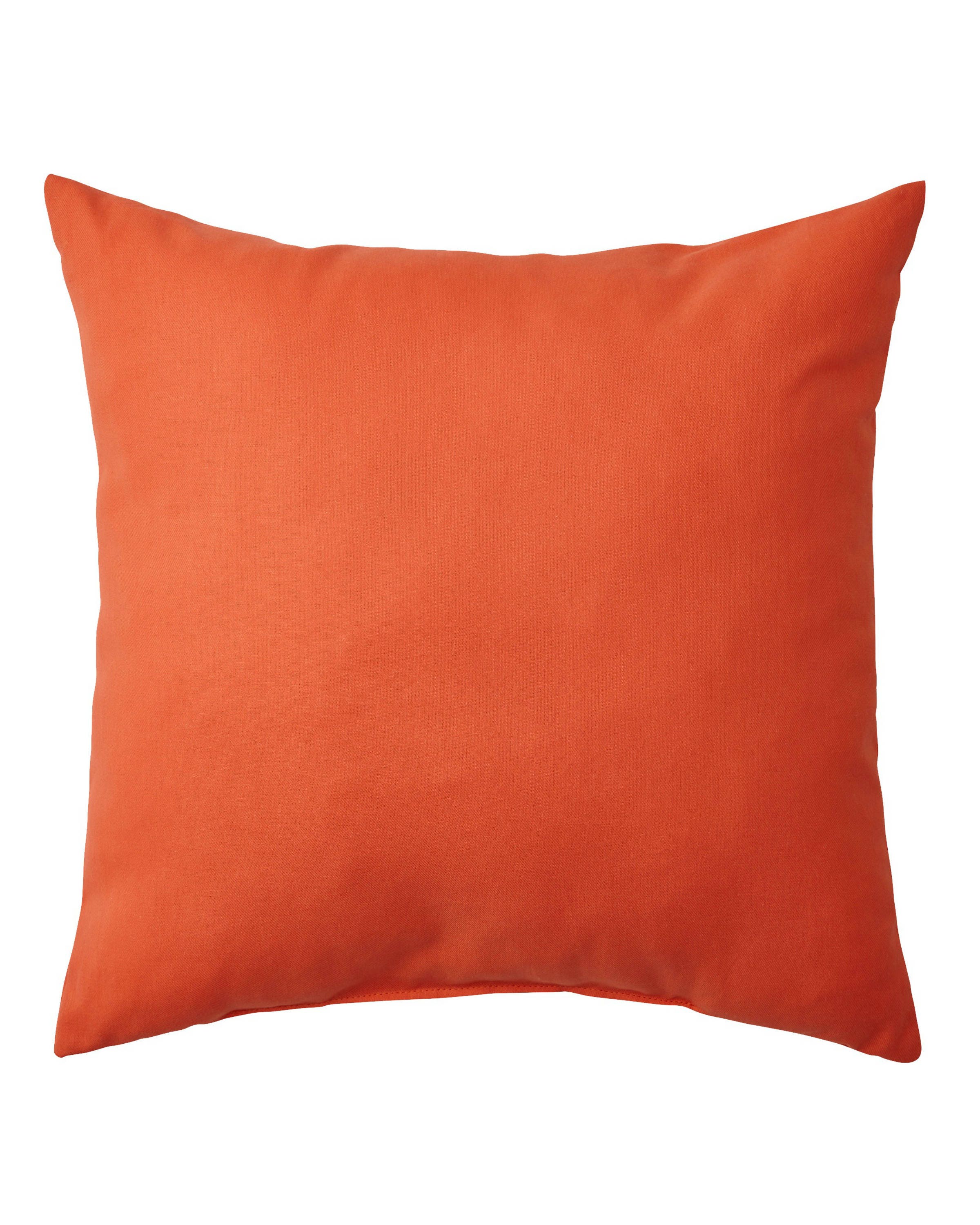 Solid Orange Outdoor Pillow Orange Pillow Cover Decorative