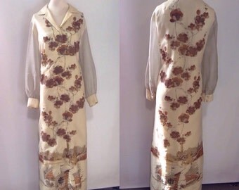 1960's Alfred Shaheen Dress