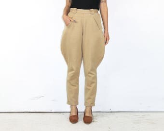 Jodhpurs Vintage R M Williams Années 1950 - Taille 25, Crème, Coton
