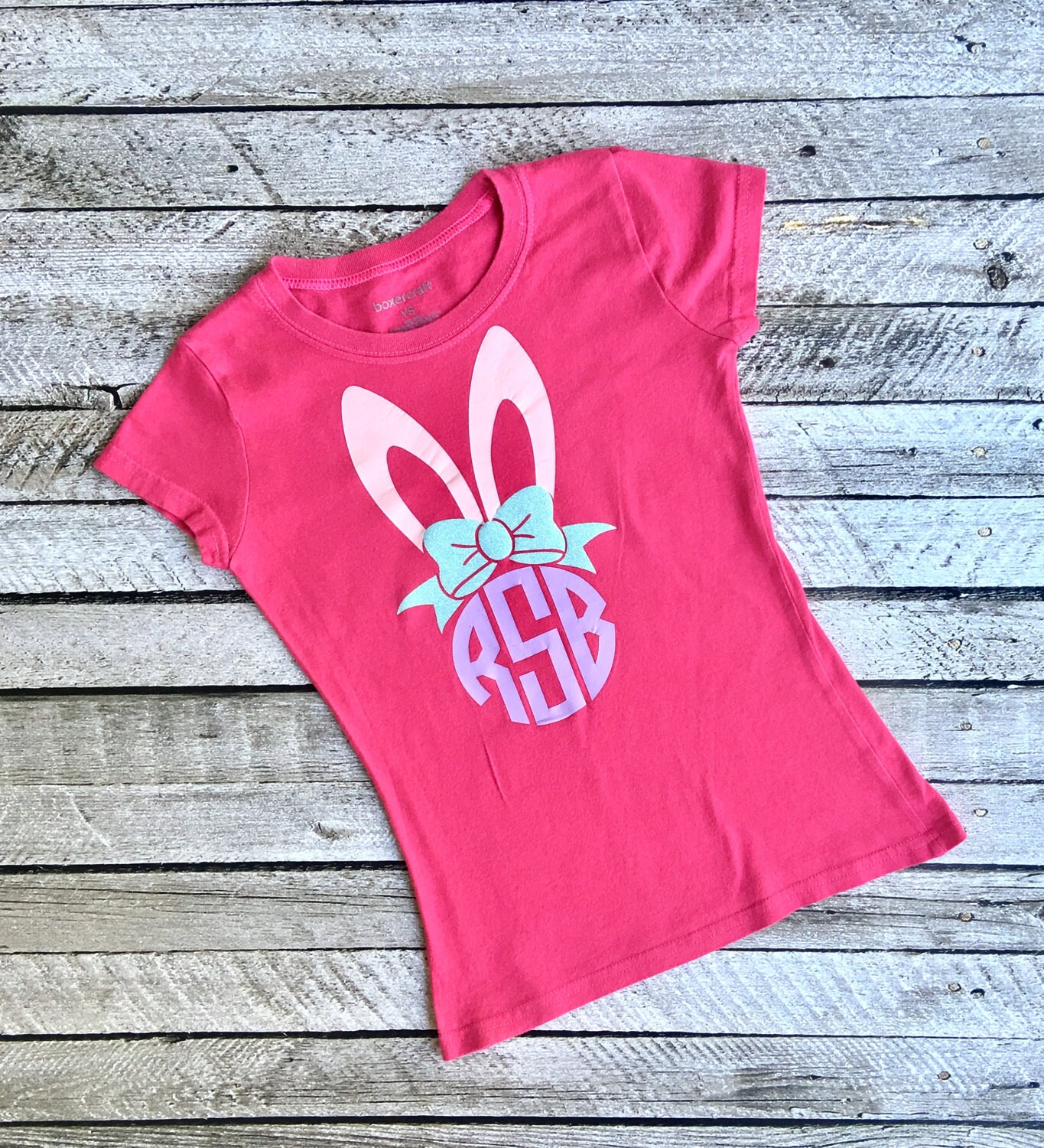 easter monogram shirts