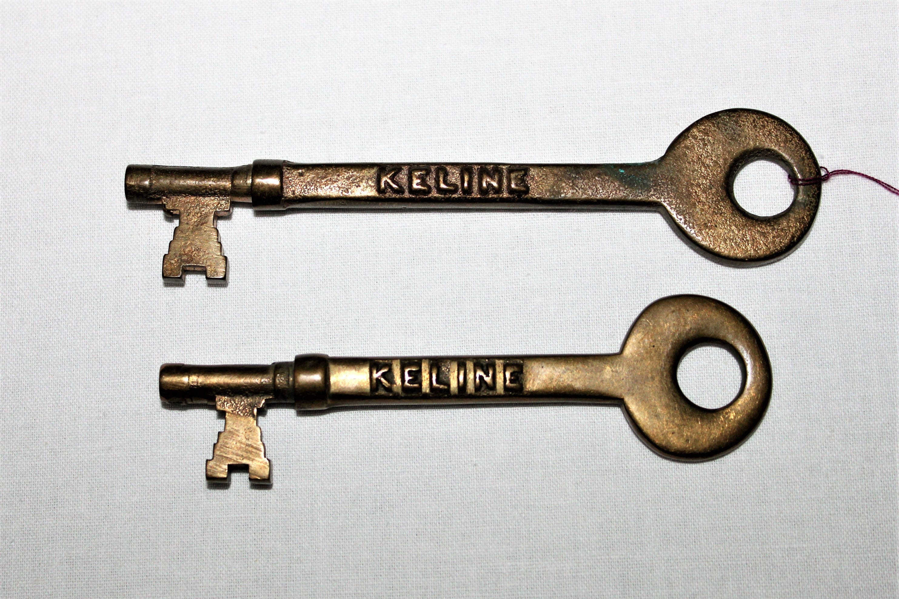 Vintage Pair of Keline Railroad Caboose keys
