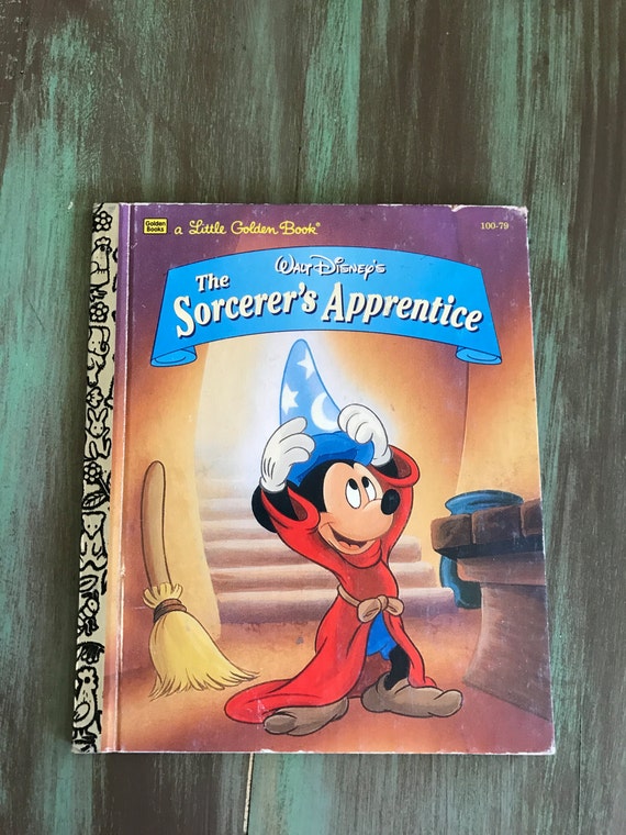 The Sorcerer's Apprentice / Vintage Walt Disney Book