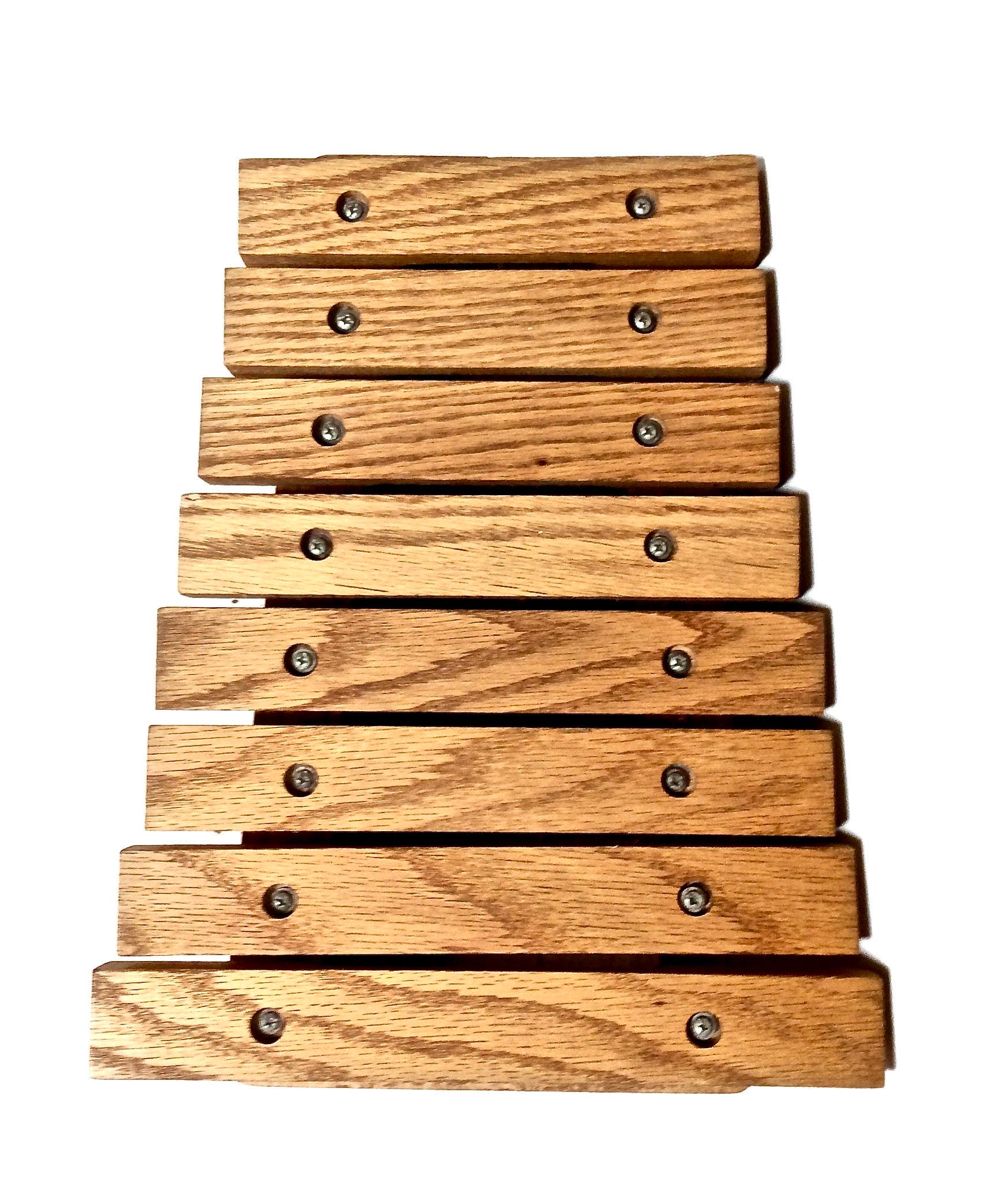 Vintage Xylophone Handmade Oak Wooden Musical Instrument