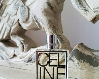 Vintage French Authentic CELINE Pour Homme Micro Miniature Collectable 5ml Aftershave Bottle-perfect for trying the Product First!