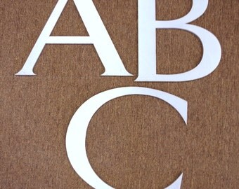 Large Vintage Aluminum Marquee Letters Choose A, B or C