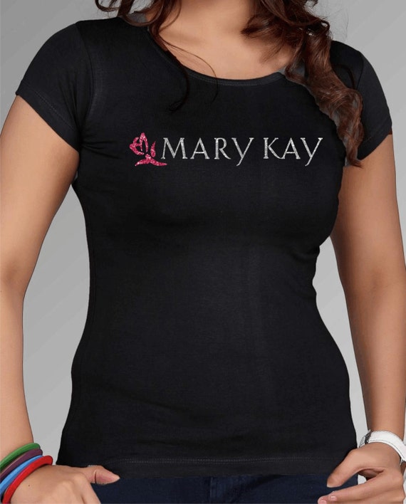 Glitter Mary Kay Black T-Shirt