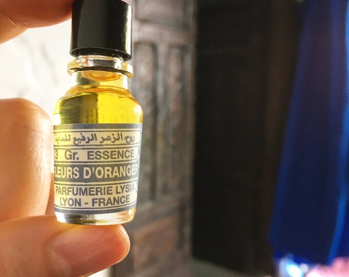 Small gift. Orange Blossom Perfume Oil 5ml & hand made unscented Argan Soap. Rare Limited Edition.