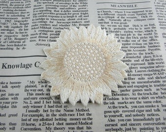 Flower Embroidered Applique Iron On Patch