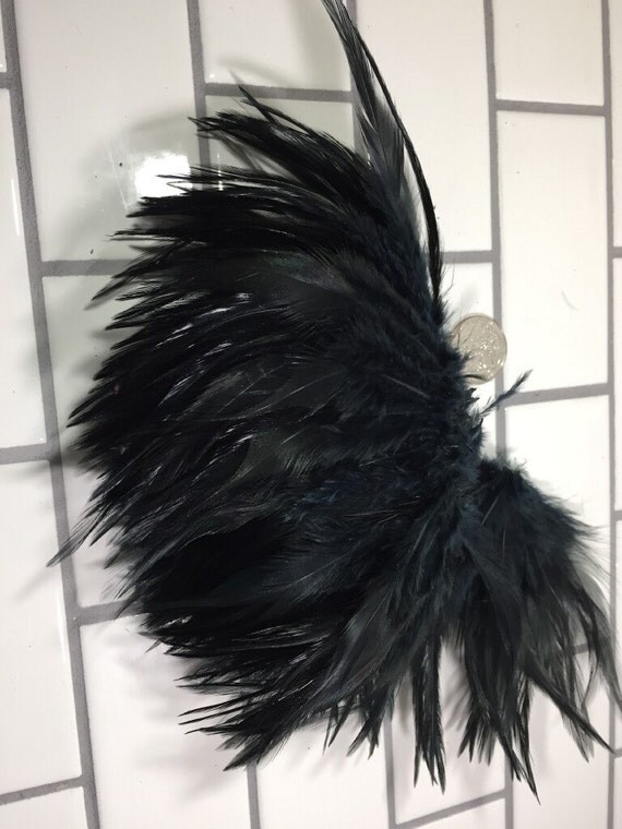 feathers feathers by the yard feather trim black feathers