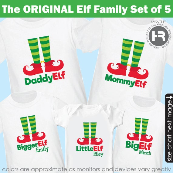 elf family shirt