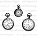 Printable Image Antique Pocket Watches Graphic Pocketwatch