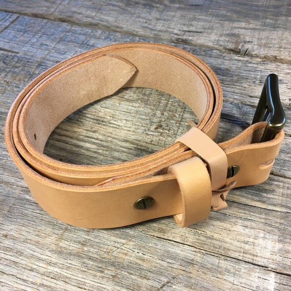 Hermann Oak Veg Tanned Leather Belt
