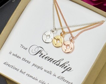 Best Friend Gift Sister Gift Best Friend Necklace Bracelet Friendship Necklace Bracelet Compass BFF sisters necklace Friendship Jewelry Gift