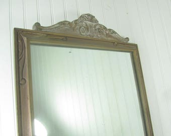 Antique Mirror, vintage mirror, Antique Frame, Wood Frame Mirror, Ornate Mirror,