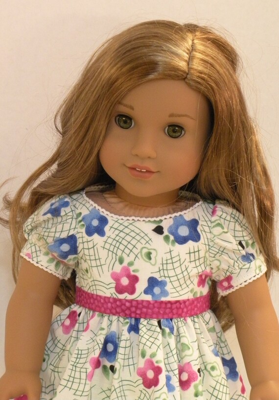 Spring Cotton Dress for 18 inch Dolls