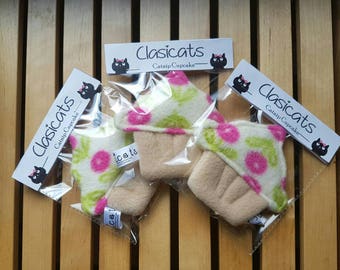 Quirky catnip cupcake toy catnip toy uk