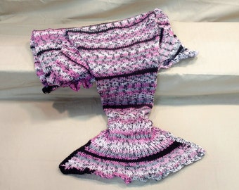 Mermaid Tail Blanket Adult Child Baby Mermaid Blanket Adult Mermaid Tail Blanket - Any Size Same Price!!!