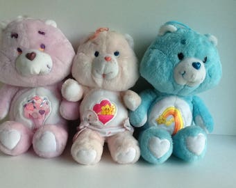 Original Vintage CARE BEARS Plush