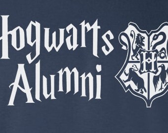 Hogwarts Alumni Hoodie or Crewneck Sweater - Harry Potter Inspired Varsity Clothing Gryffindor Slytherin Hufflepuff Ravenclaw Men Women Kids