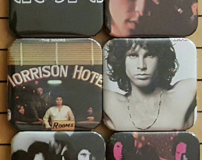 Band Pins, The Doors, Jim Morrison, Morrison Hotel, Pins, Button Pins