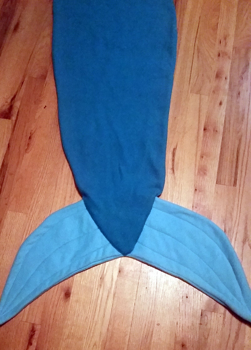 Adult Mermaid Tail Blanket