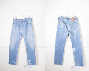 Levi's 501 Jeans, Destroyed Jeans, Button Fly Levi Jeans, Boyfriend Jeans, 80s Jeans, High Waist Jeans, Slim Fit Denim Jeans, 90s Jeans