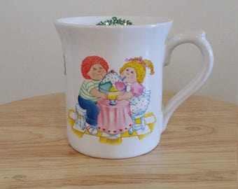 Cabbage patch kids mug, cabbage patch kids collectable, cabbage patch kids