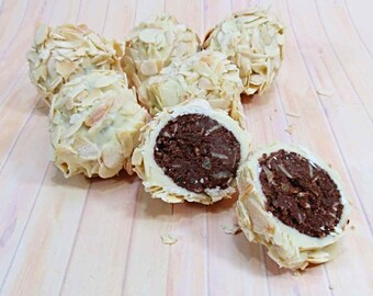 Rochers chocolat blanc,
