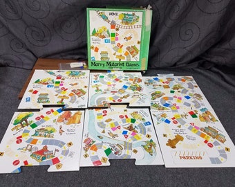 Merry Motorist Board Game 1981 Current Inc Complete w/ Box