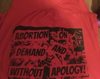 Pink abortion on demand and without apology pro choice