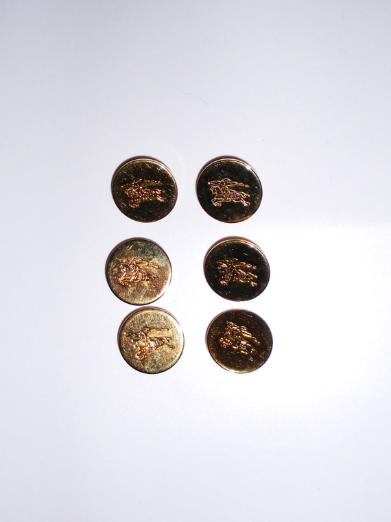 authentic burberry buttons