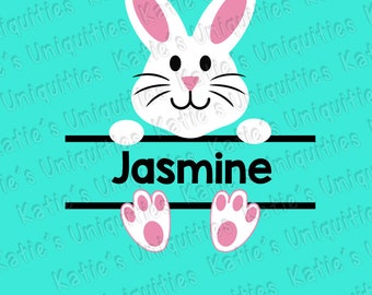 Download Split bunny svg | Etsy