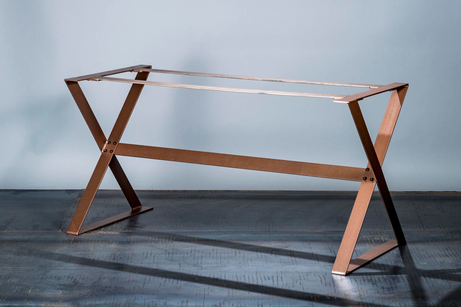Copper Dining Table Base Full Unit Copper Table Legs Modern - Sold By Timberforgewoodworks copper dining table base full unit copper table legs modern - sold by timberforgewoodworks
