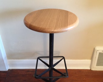 Wood Drafting Stool drafting stool | etsy Wood Drafting Stool drafting stool | etsy