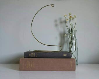 Brass Plant Hanger Jewelry Hanger Necklace Display Stand Hanging Terrarium Necklace Hanger Brass Plant Stand Wire Plant Stand Plant Hanger
