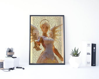 Overwatch Mercy, Video Game Art, Mercy Overwatch, Mercy Art, Overwatch Ange, Poster Game, over watch, Overwatch Decor, Blizzard Game Art